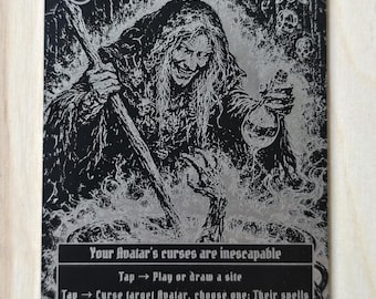 Witch | Metal Avatar Card | Sorcery: Contested Realm