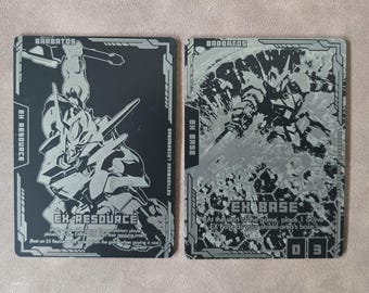 Barbatos | Metal EX Base & Resource Set | Gundam TCG
