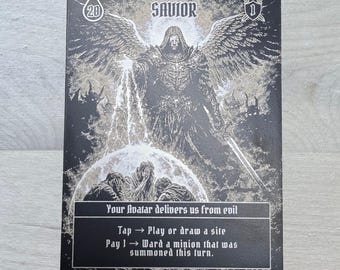 Savior | Metal Avatar Card | Sorcery: Contested Realm