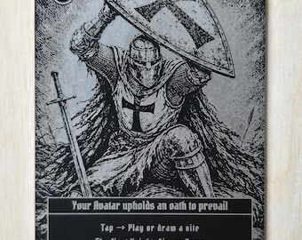 Templar | Metal Avatar Card | Sorcery: Contested Realm