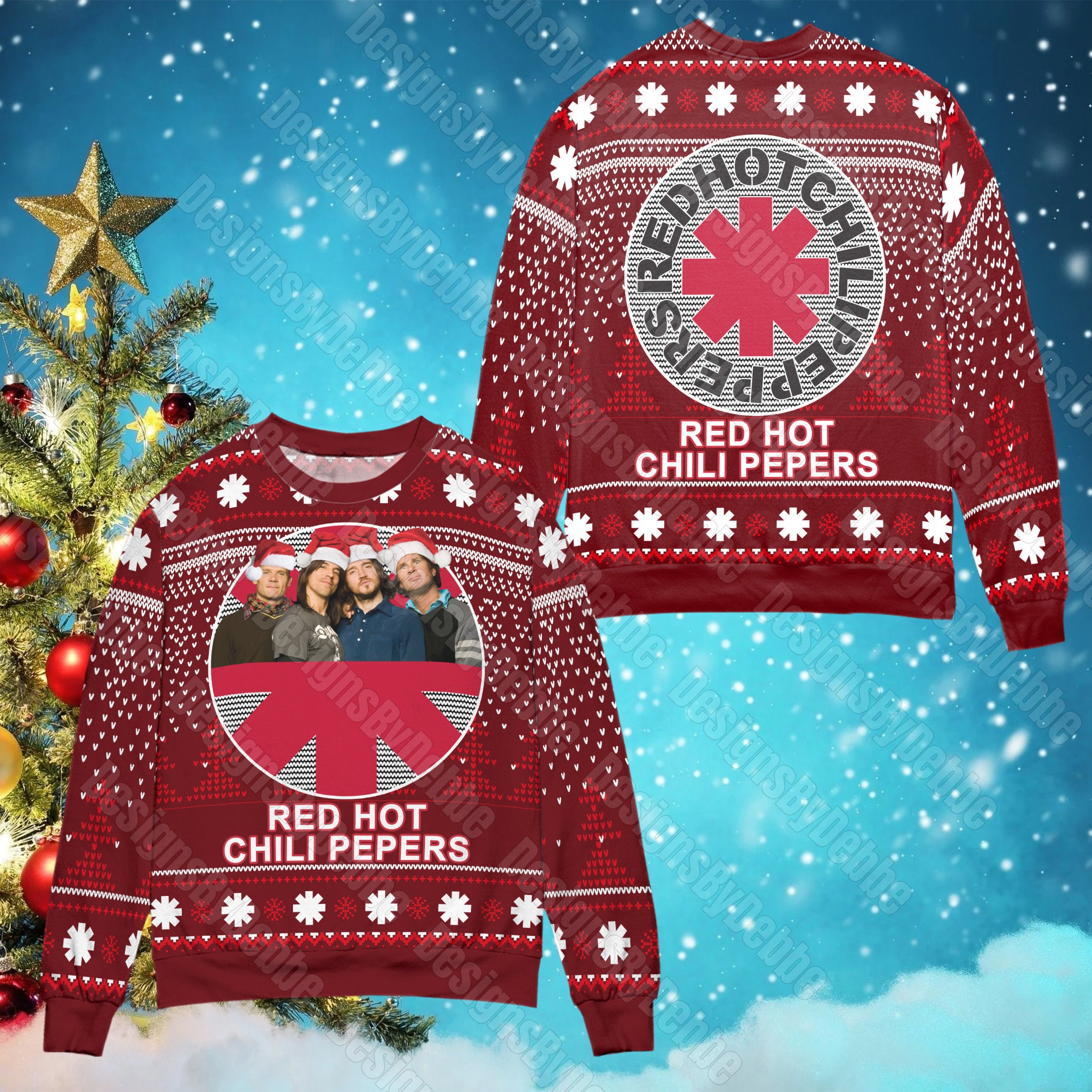 Discover Red Hot Chili Peppers Unisex 3D Pullover