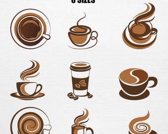 Coffee Cup Embroidery – Elegant Tea Cup Machine File (9 Designs, 6 Sizes) (Digital Download