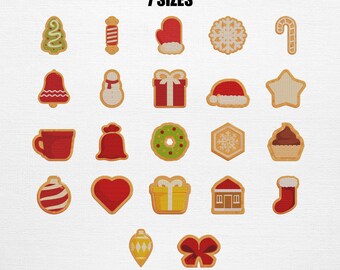 Cookies Embroidery Set , Candy Bundle Embroidery Design (Instant Download)