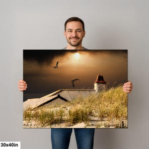 Cielos sombríos y dunas azotadas por el viento: la naturaleza reclama el protagonismo en la fotografía de paisajes. imagen 7