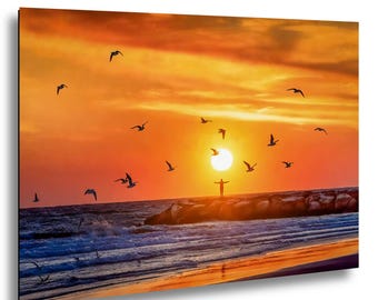 Embracing the Sunset – Unexpected Magic on Jetty | Golden s