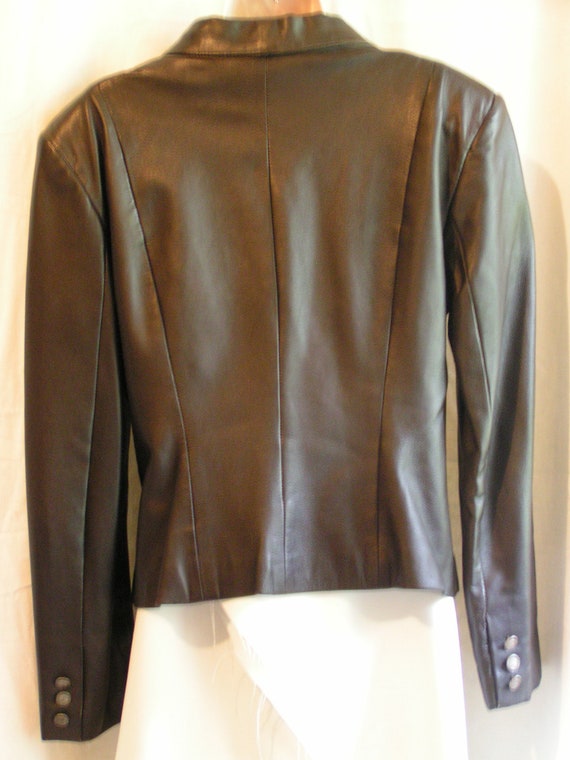 SHORT LEATHER JACKET - image 2