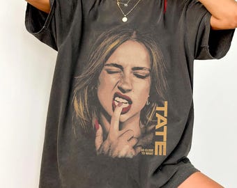 Camiseta de Tate Mcrae de Comfort Colors, camiseta de la gira Miss Possessive 2026,