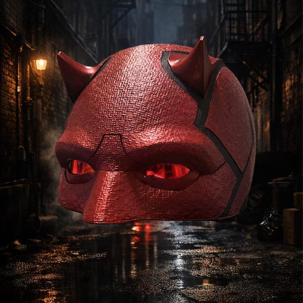 Daredevil Born Again Helmet Cosplay