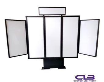 Tablero de menú LED UniLite Adj 120 48-Hbox 36 12 para exteriores - Letrero luminoso comercial para exteriores (no incluye envío)