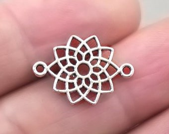 SC5721 Chakra Pendant Charm Sahasrara Chakra Antique Silver Tone SC5721 Chakra Pendant Charm Sahasrara Chakra Antique Silver Tone