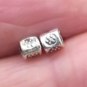 Tube Spacer Beads, Small Bali Style Tube Beads, up to 150 pcs, Antique Silver 3X3.3mm BD0235S