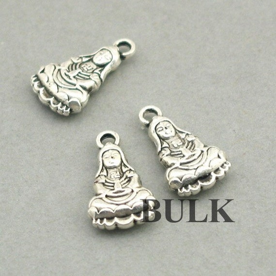 Charms Craft Supplies & Tools Antique Silver 12X25mm CM0540S BULK 30