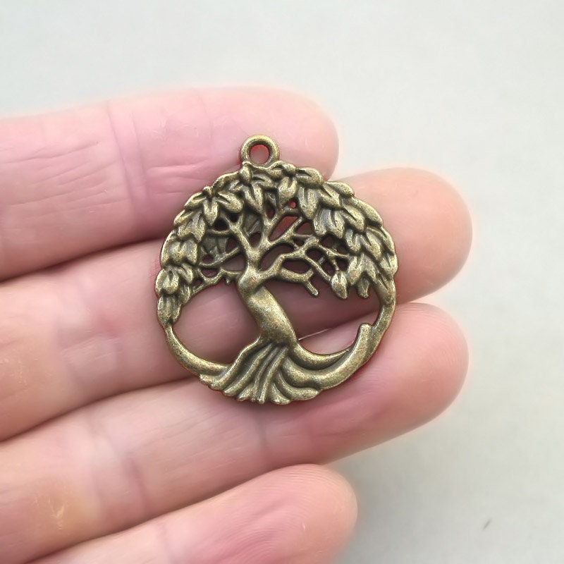 16pcs Green Bronze Alloy 30x23mm Life Tree Pendant Charms DIY Accessories 39213 16pcs Green Bronze Alloy 30x23mm Life Tree Pendant Charms DIY Accessories 39213