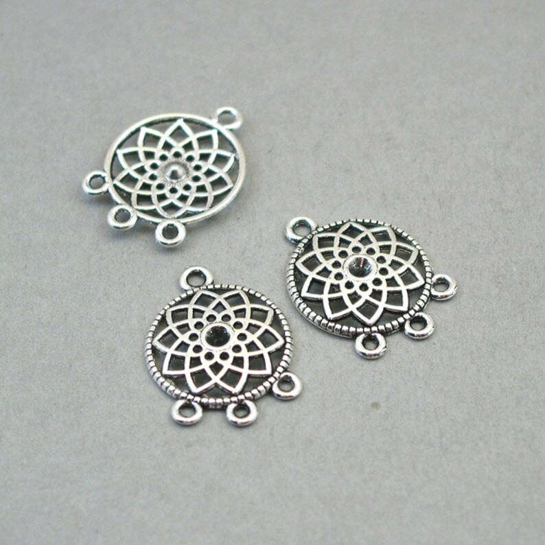 BULK 30 Dream Catcher Charm Connectors Wholesale Dream Etsy