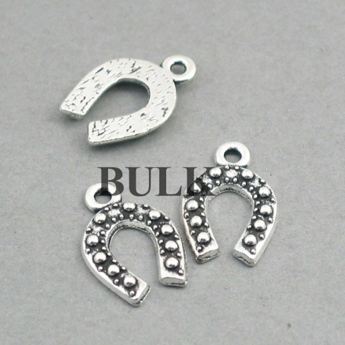 BULK 30 Horseshoe Charms Wholesale Horse Shoe pendant beads Etsy