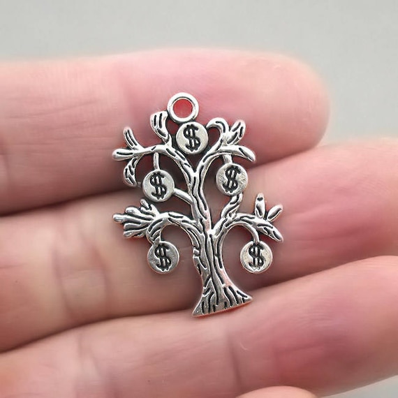 Money Tree Charm Sterling Silver Money Tree Charm Sterling Silver