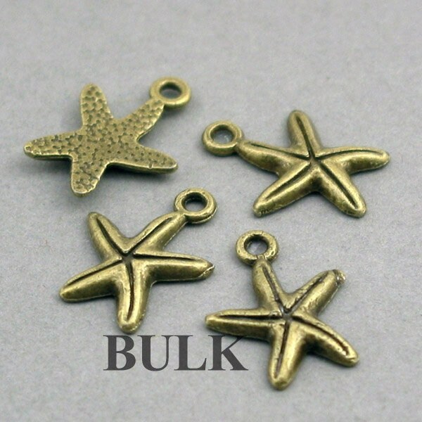 BULK 40 Starfish Cuentas colgantes Sea Star al - Etsy España