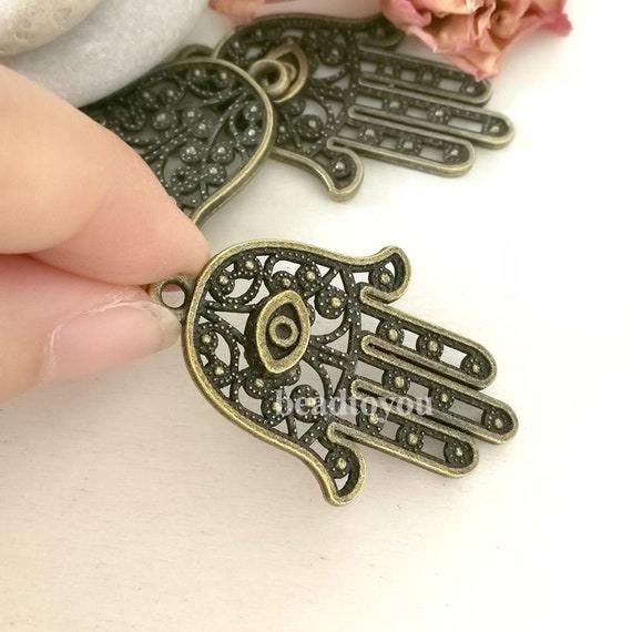 Bronze Hamsa Pendant Bronze Hamsa Pendant