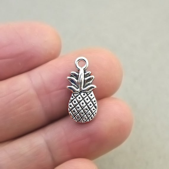 新品✨NEW TOP CHARM PINEAPPLE Amazon.com: Pineapple Dangle Charm, Fruit, Rhinestoned