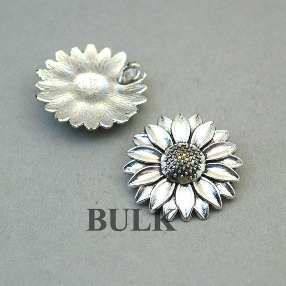 Sunflower charms in best sale bulk