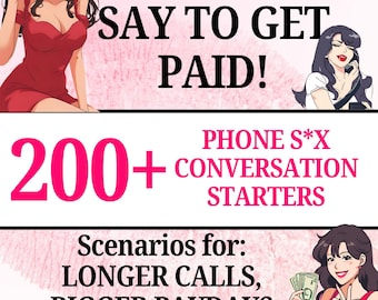 Libro di script per sesso telefonico / Oltre 200 spunti di conversazione per operatori di chat per adulti (guida digitale)