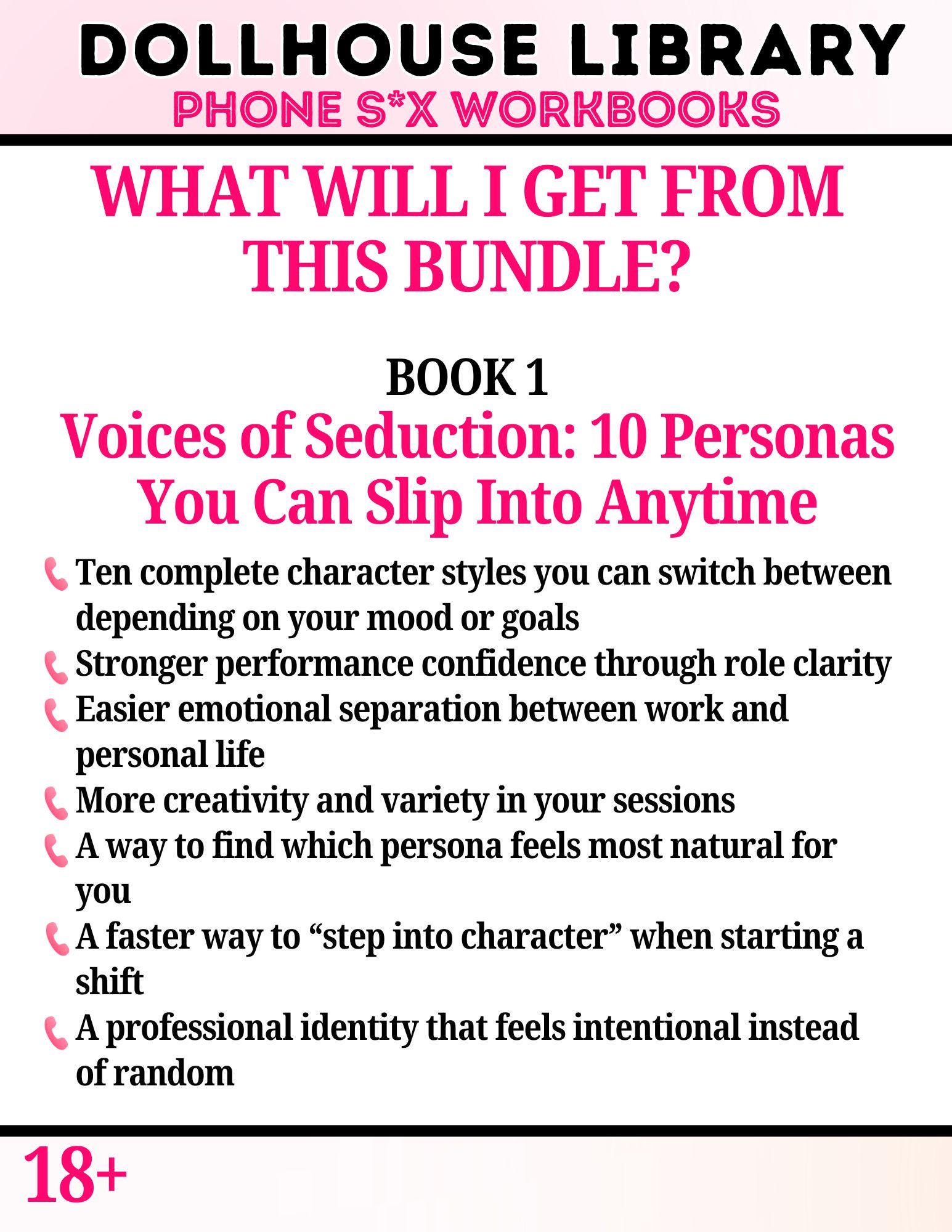 200 Phone S*x Scripts + 10 Seductive Lines Bundle Package - the What to ...
