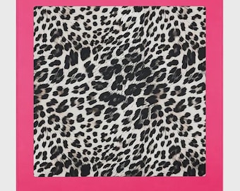 Palm Beach Pink Leopard 33"x33" Mahjong Mat