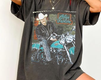 Comfort Colors Alan Jackson T-Shirt - Graphic Tee