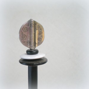 Wood Scarf or Shawl Pin.....statement accessory