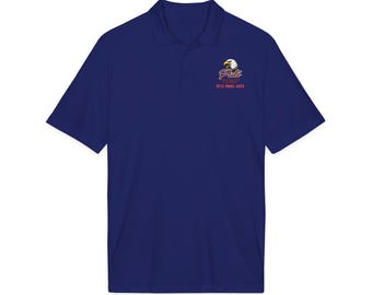 Polo com o logotipo da águia