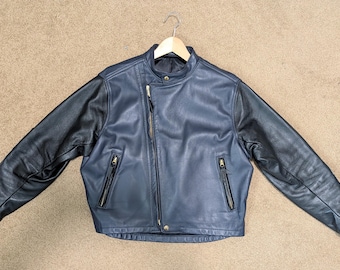 1960's Langlitz Leather Padded Jacket Cascade - Etsy