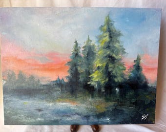 Northern Alpine Sunset