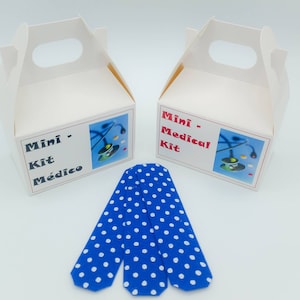 Felt Band Aids: Polka-Dot Bandages | 3 packs | Pretend Toys | Felt Bandages