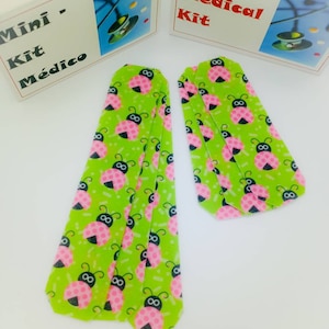 Felt Band Aids 3 size pack | Little Ladybugs Garden | Felt Bandages | Fake Plasters