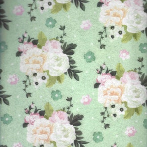 White Bouquet of Flowers Felt Sheet | Craft Supplies |