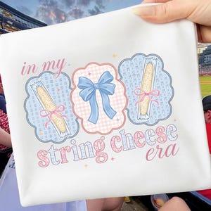 In My String Cheese Era PNG, Funny Mom Life Shirt Design, String Cheese Mama PNG, Trendy Motherhood Graphic, Digital Download