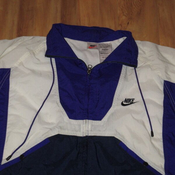 Vintage 1990s Nike Hip Hop Rave Track Jacket