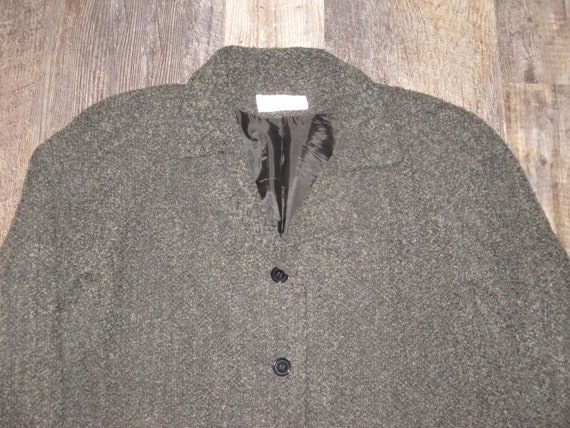 Rare Vintage 1980s Sandro Wool Overcoat - image 1