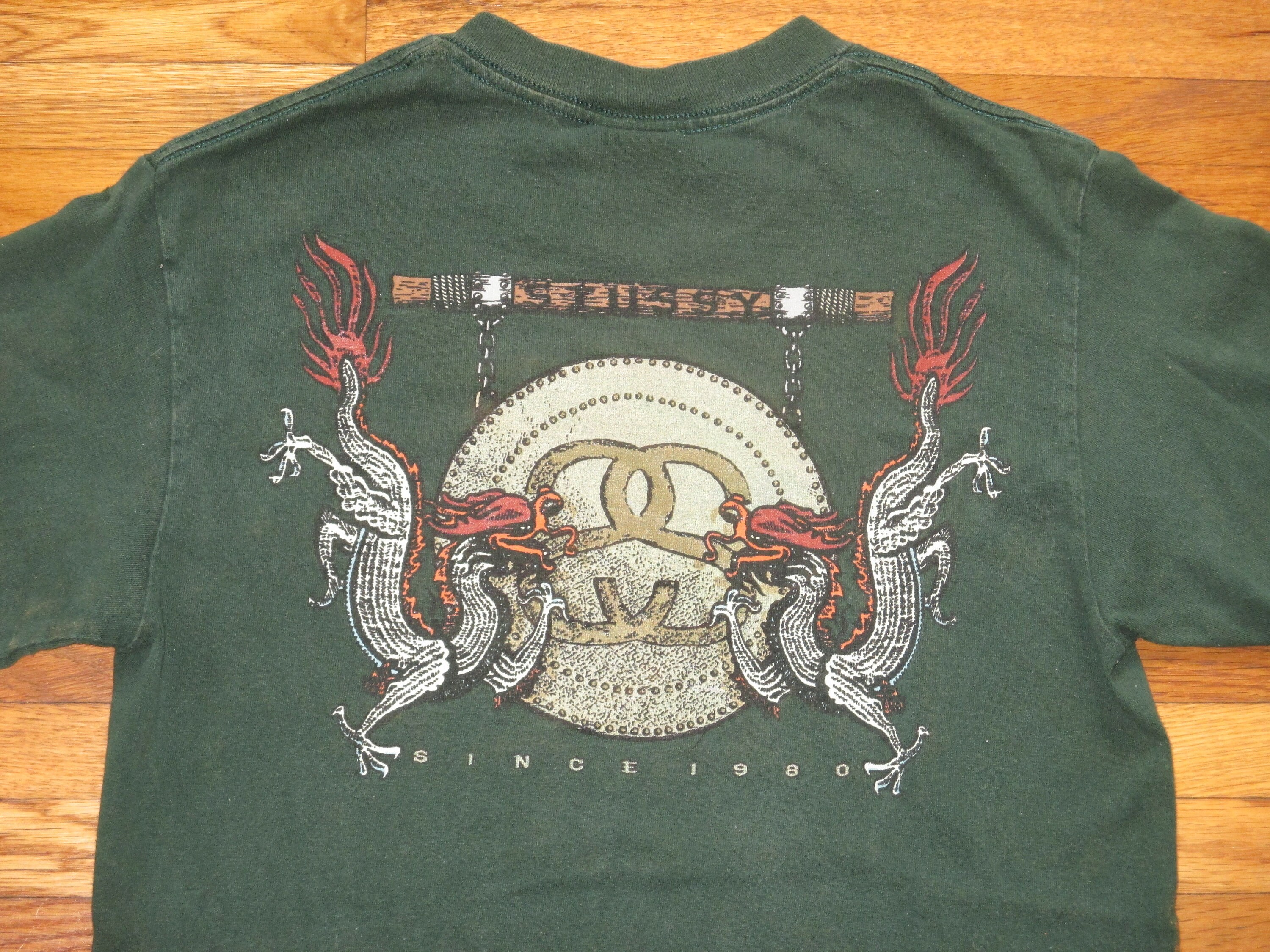 90s Stussy Dragons - Etsy