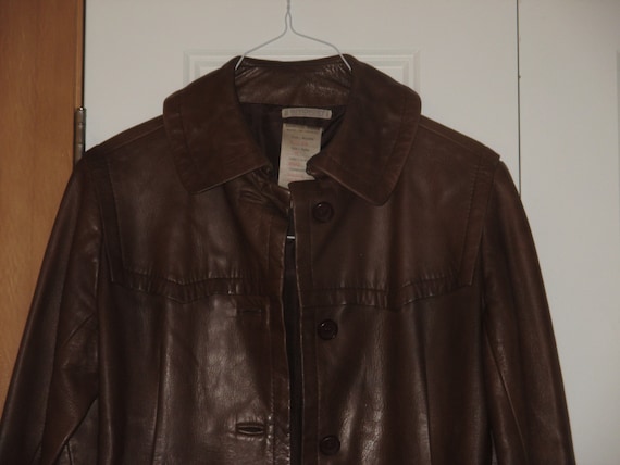 Rare Vintage 1960s - 1970s Givenchy French Leather