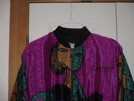Rare Vintage 1990s Picasso Neon Rave Hip Hop Bombe