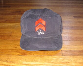 Stussy All Black Embroidered Snapback Wool Hat Cap - Etsy Stussy All Black Embroidered Snapback Wool Hat Cap - Etsy