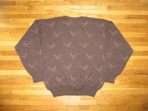 Rare Vintage 1980s Bird Crewneck Sweater - image 6