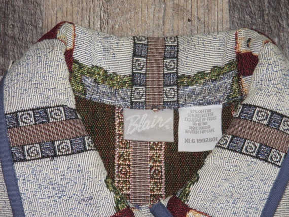 Rare Vintage 1990s Blair Lighthouse Patchwork Cho… - image 6