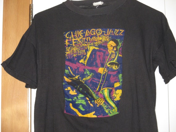 Rare Vintage 1985 Chicago Jazz Festival T | Etsy