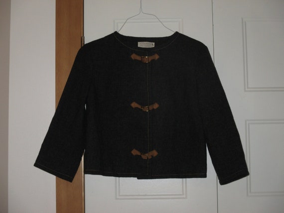 Rare NOS Vintage 1950s Pendleton Cropped Wool Shaw