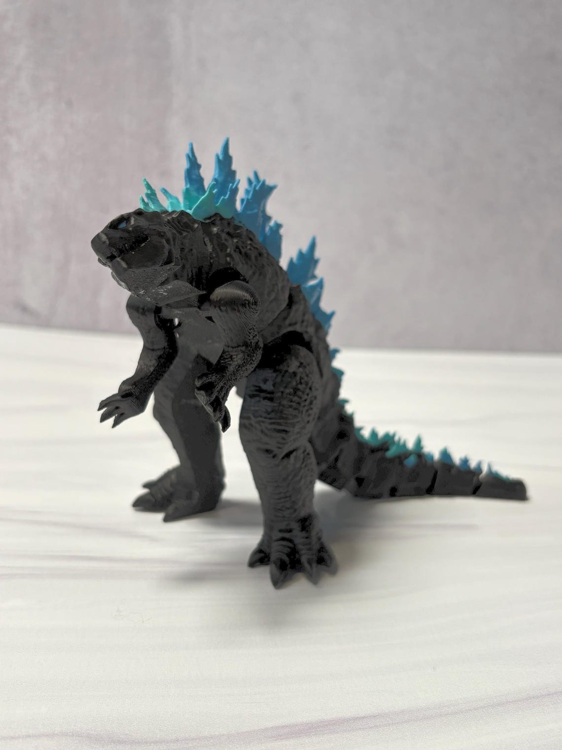 Articulated Godzilla & Ghidorah Set | 3D Printed Poseable Monster Desk ...