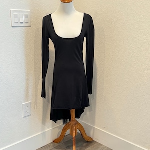 norman mini dress black Greg Norman Dress Sporty Mini Sleeveless Palm Texture Athleisure Tennis Preppy Dress S / Black