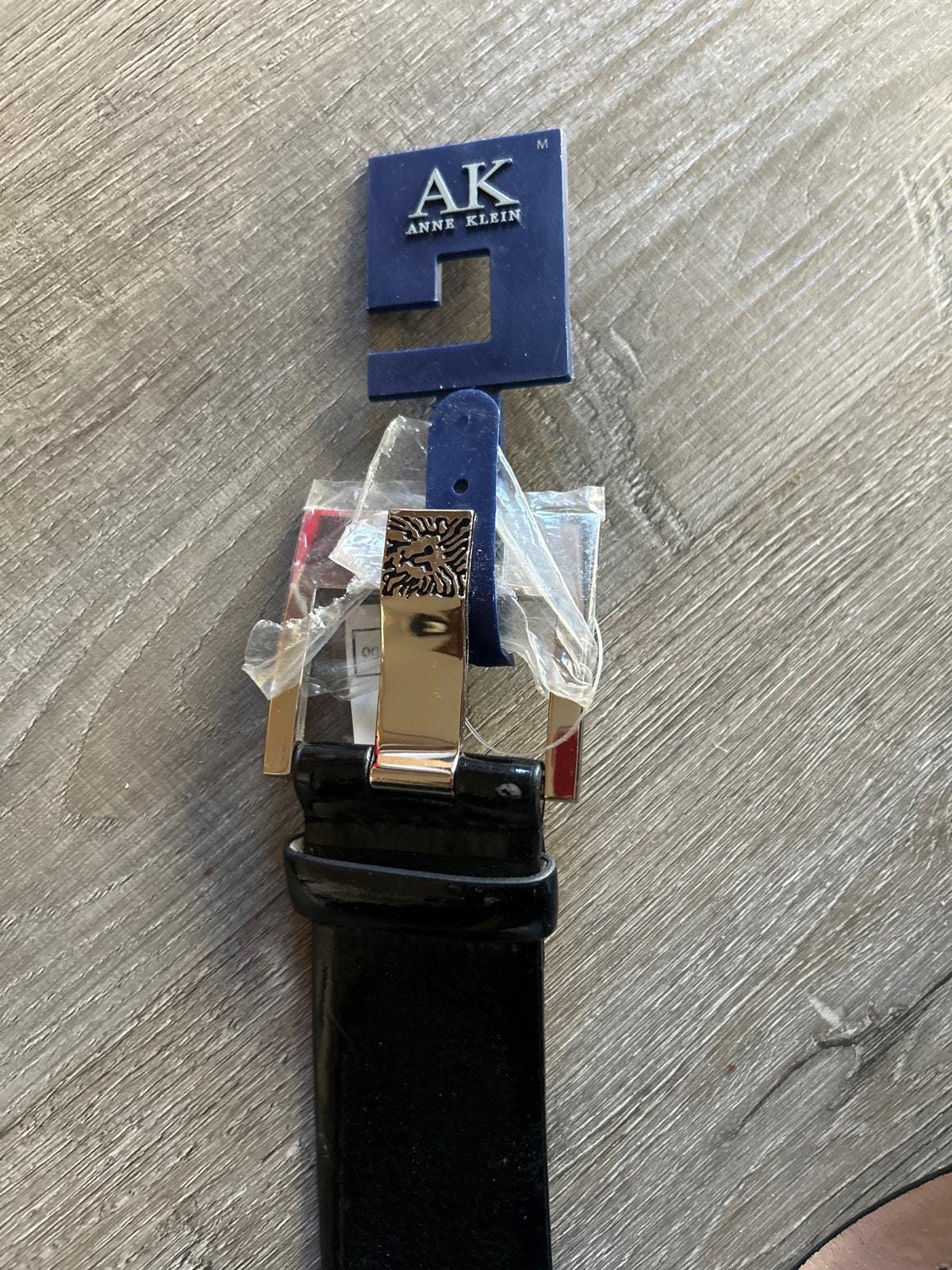 Anne Klein Belt Black Broad Belt New Patent Leather - Etsy display picture 2