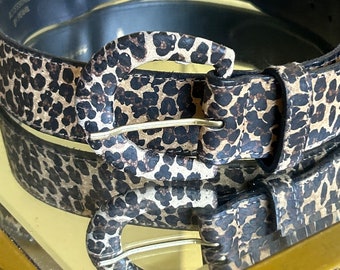 Leopard Belt Animal print belt